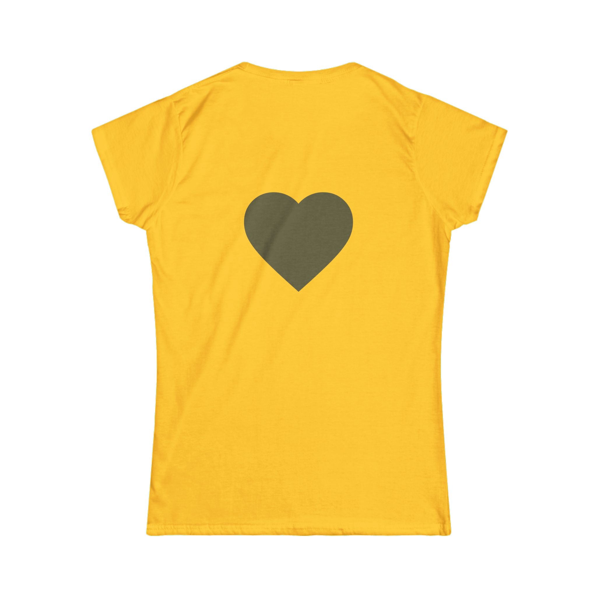 Heart Lollipop Pattern Women's Tee — Cute Valentine Candy Graphic Shirt