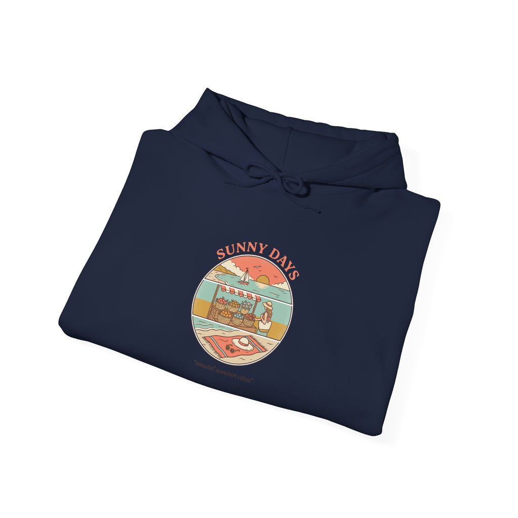 Sunny Days Beach Patch Hoodie | summer aesthetic, coastal vibes