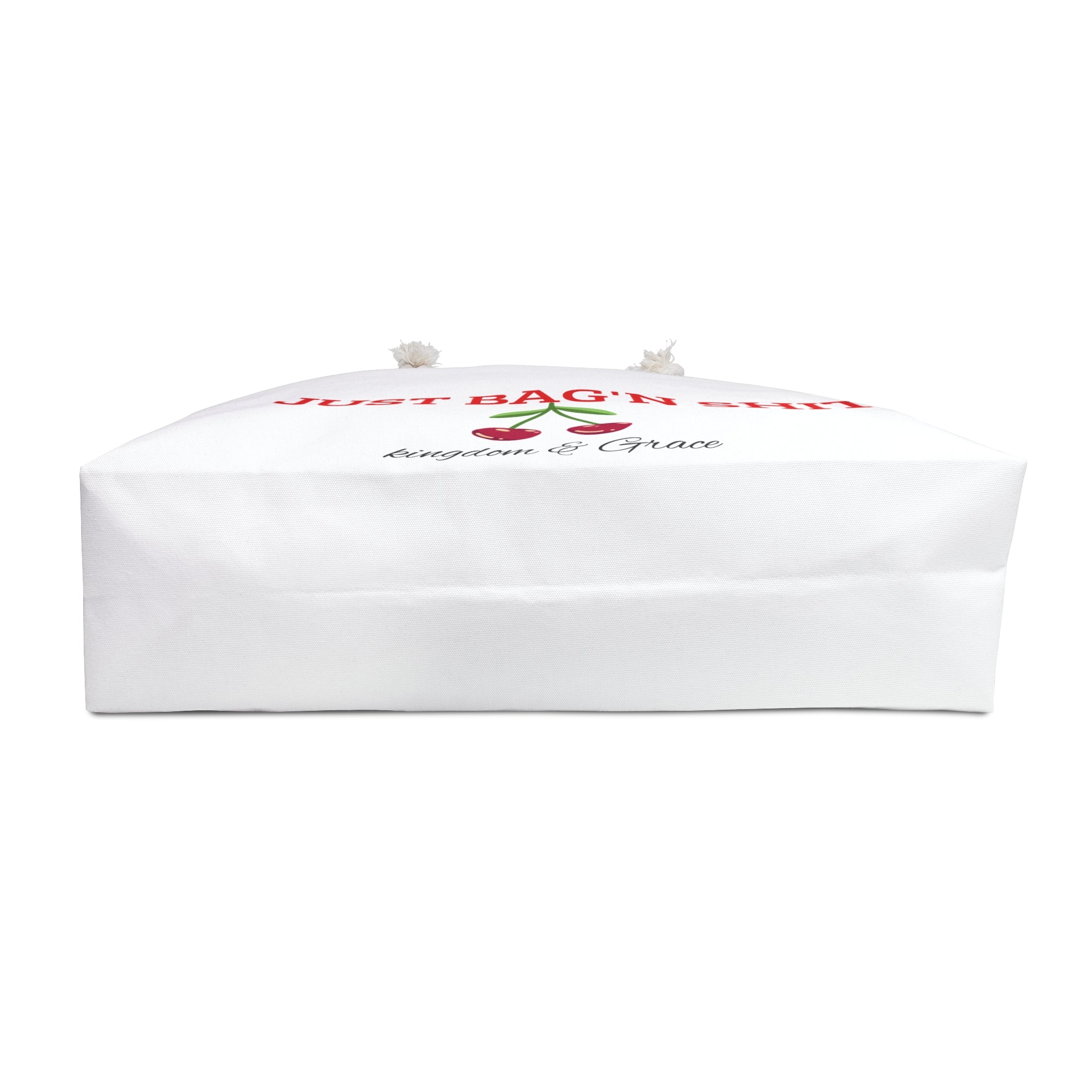 Just Bag'n Shit Cherry Weekender Bag – Funny Travel Tote for Getaways