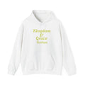 Kingdom & Grace Boutique Hoodie — Feminine Gold Script Hooded Sweatshirt